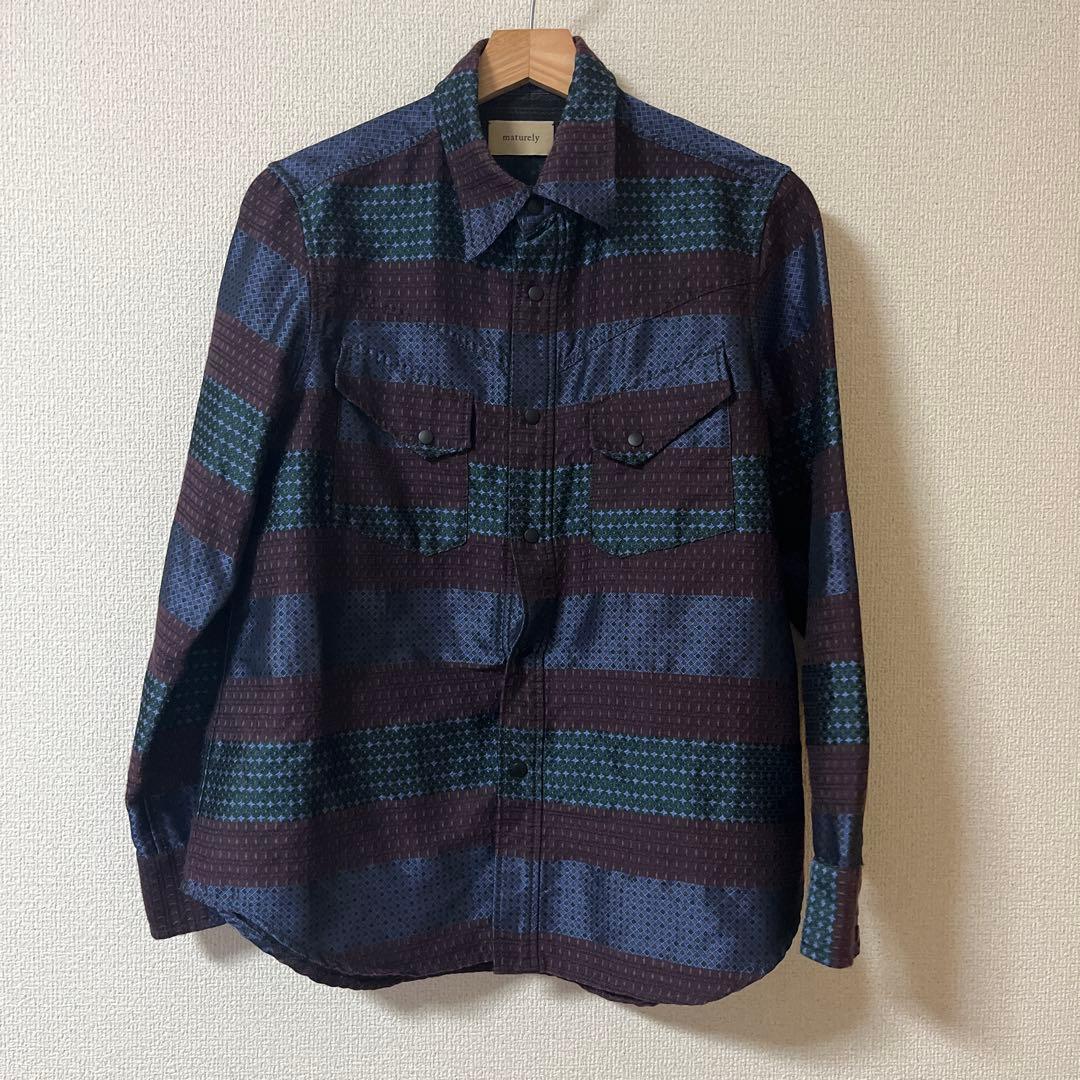 maturely 長袖シャツ　ベスト　マーチュリー　ビームス
