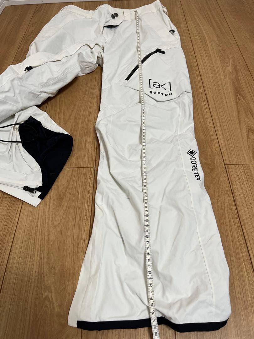 【明日朝まで特価】Burton スノーボードパンツ ホワイト