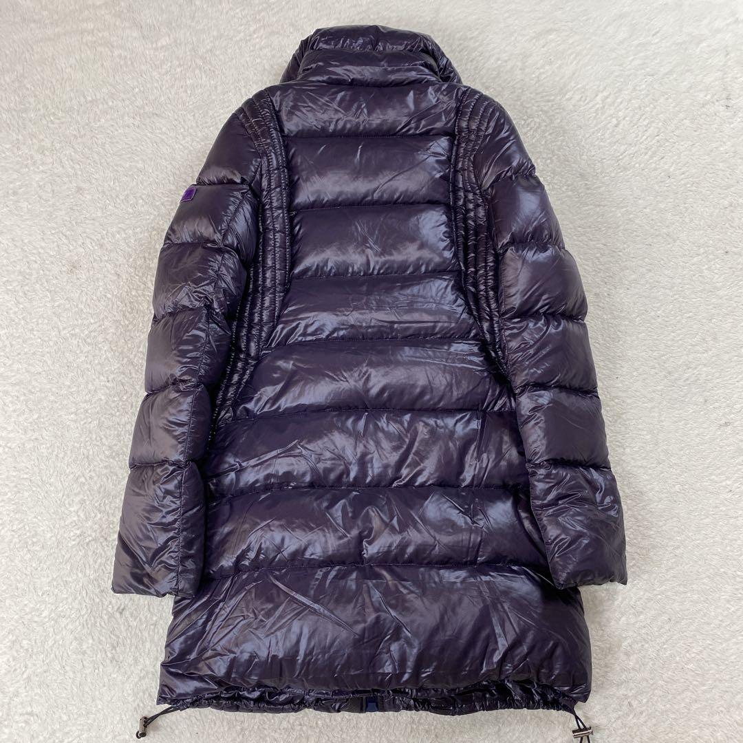 美品✨ タトラス SARIN ロングダウンコート パープル 02