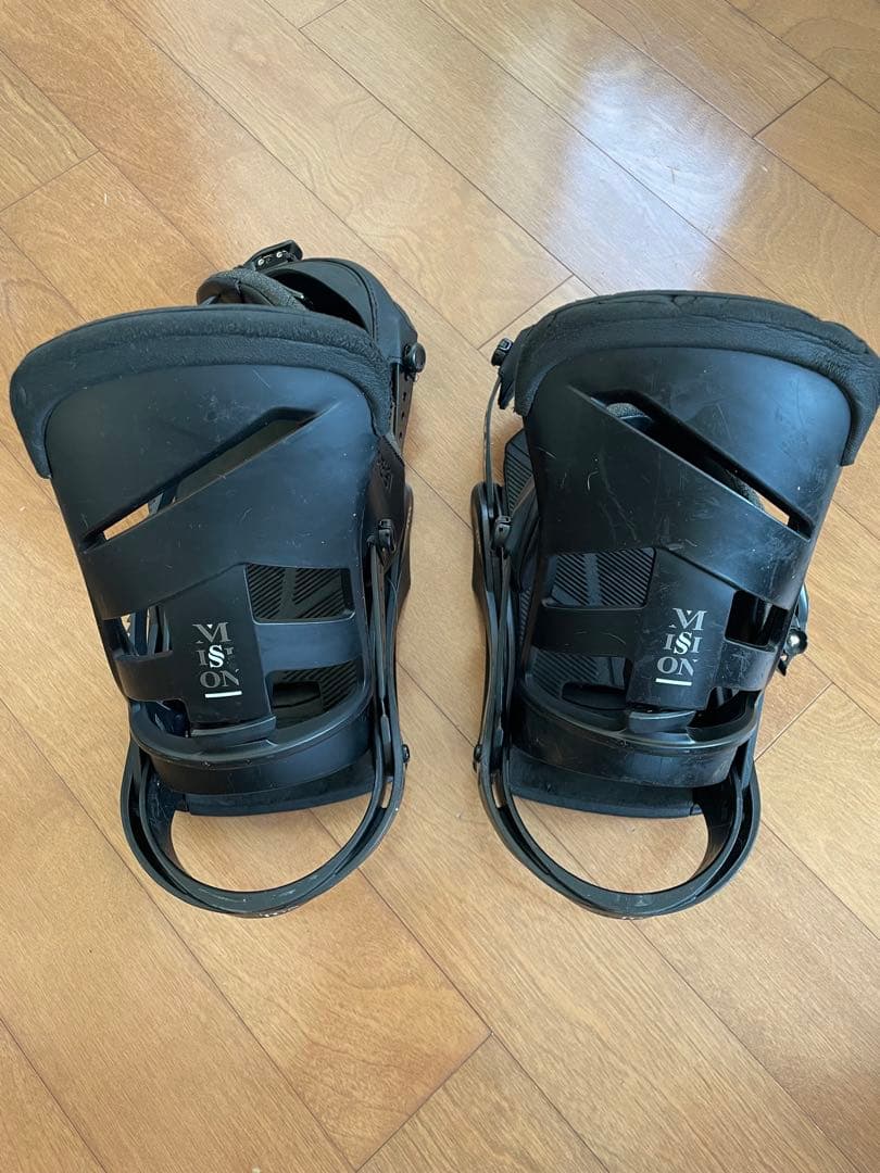 BURTON Mission Mサイズ　ブラック スノーボード ビンディング