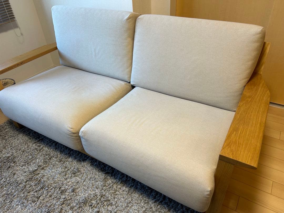無印良品ソファ ウレタンポケットコイル２．５シーター