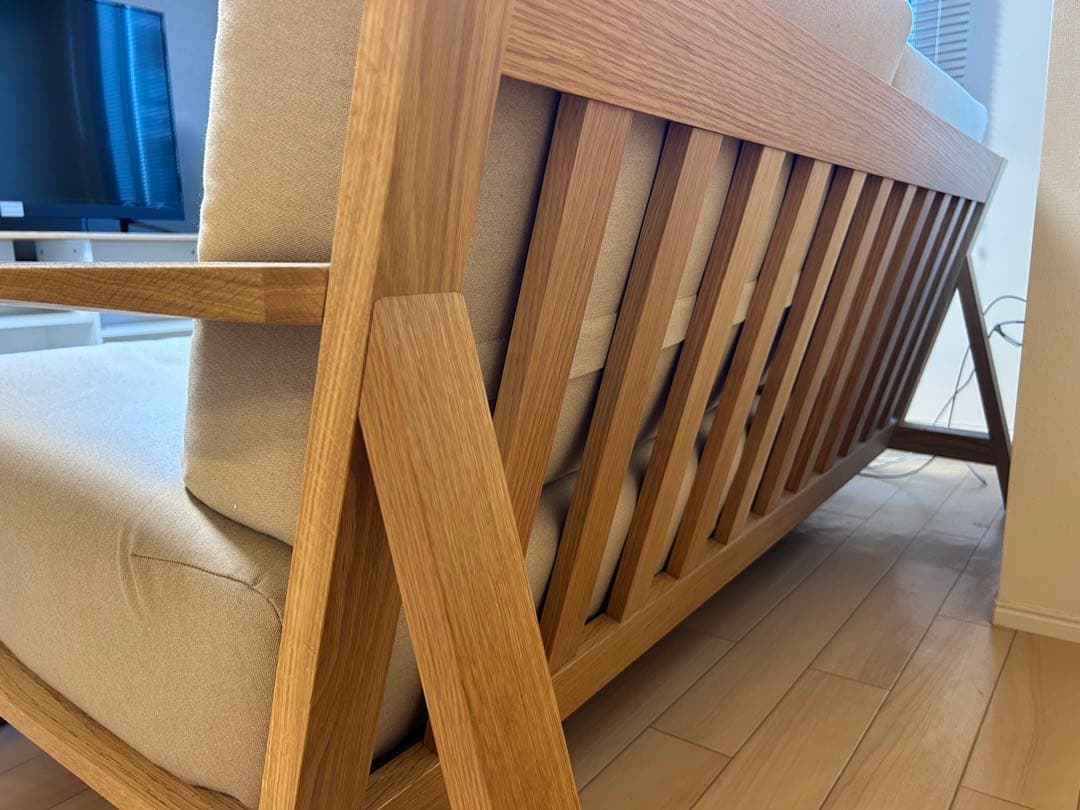 無印良品ソファ ウレタンポケットコイル２．５シーター