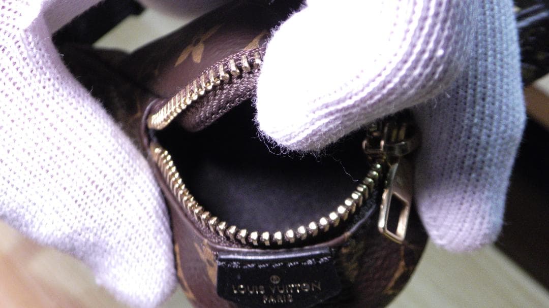 LOUIS VUITTON モノグラム ブラスレパーティーバムバッグ