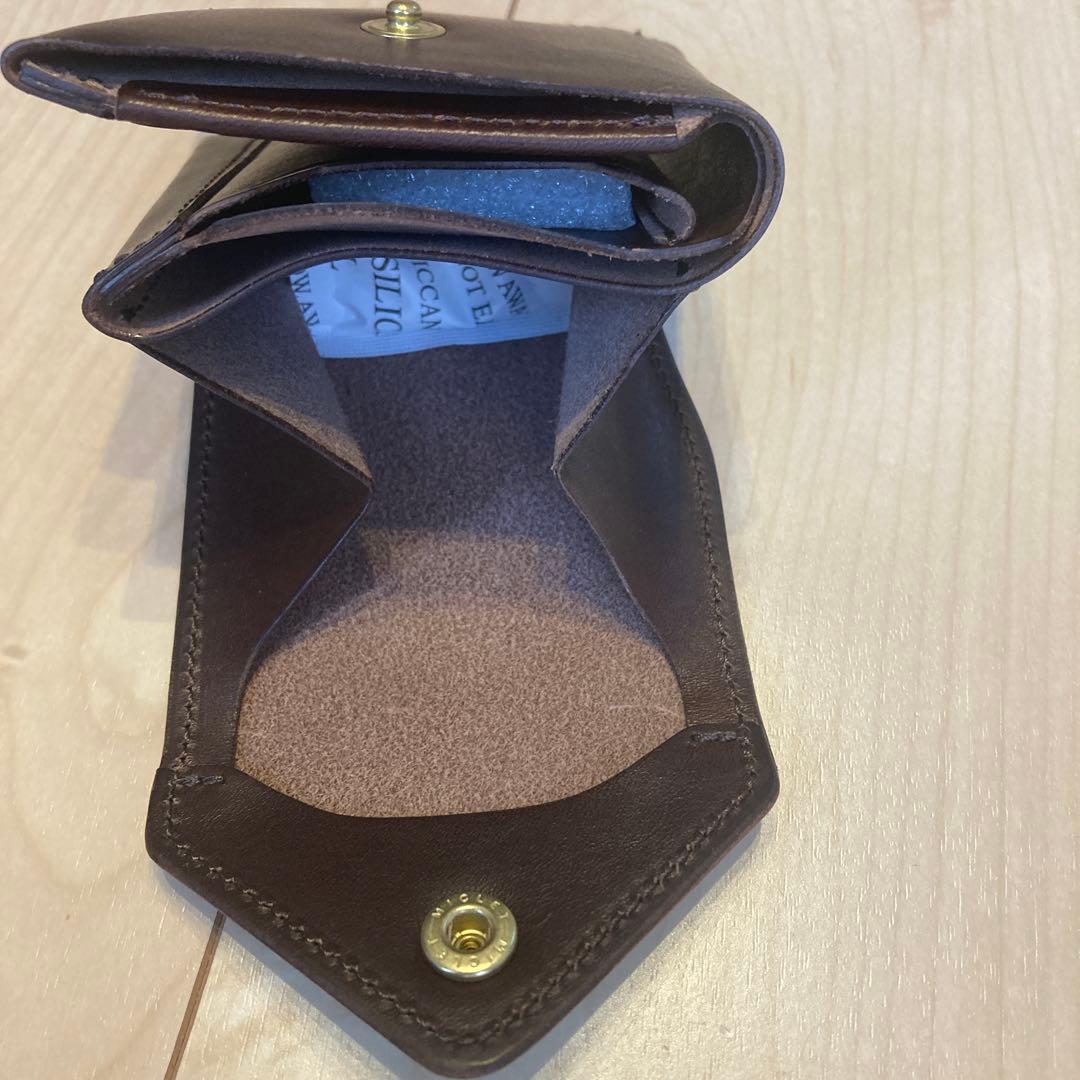 池之端銀革店 Cramp シュリンクレザーコンパクトウォレット