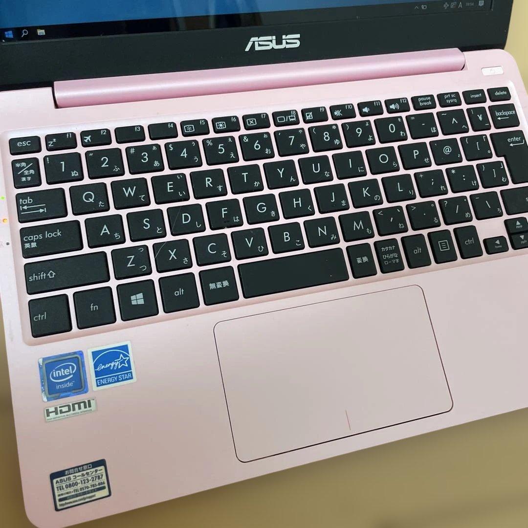 ASUS Windows ノートPC vivobook E203N ピンク