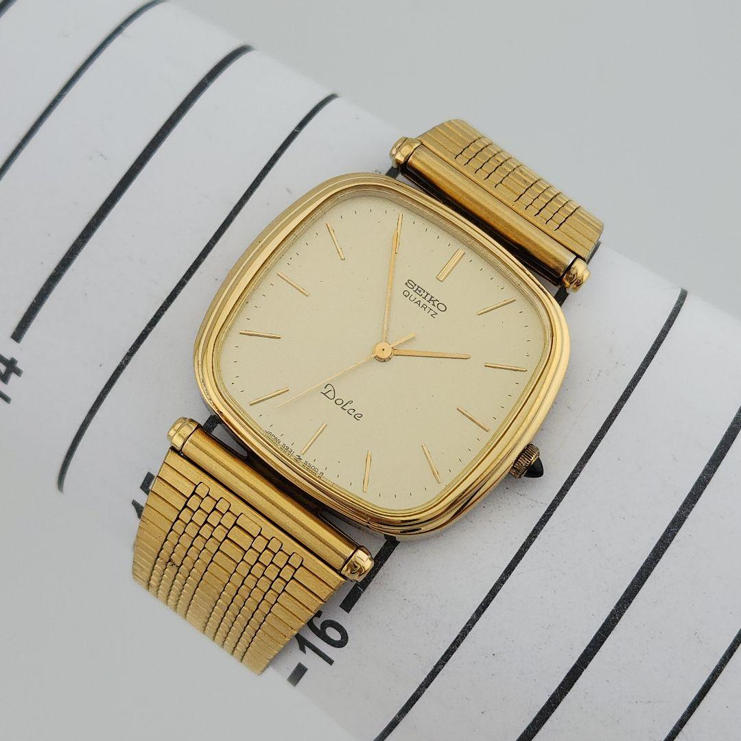稼働 SEIKO Dolce 腕時計 ＳＧＰ３０ スクエア アンティーク