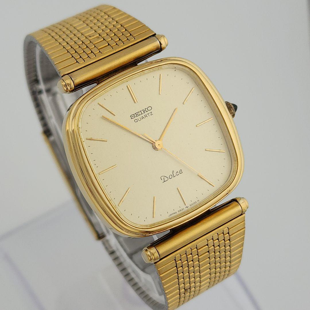 稼働 SEIKO Dolce 腕時計 ＳＧＰ３０ スクエア アンティーク