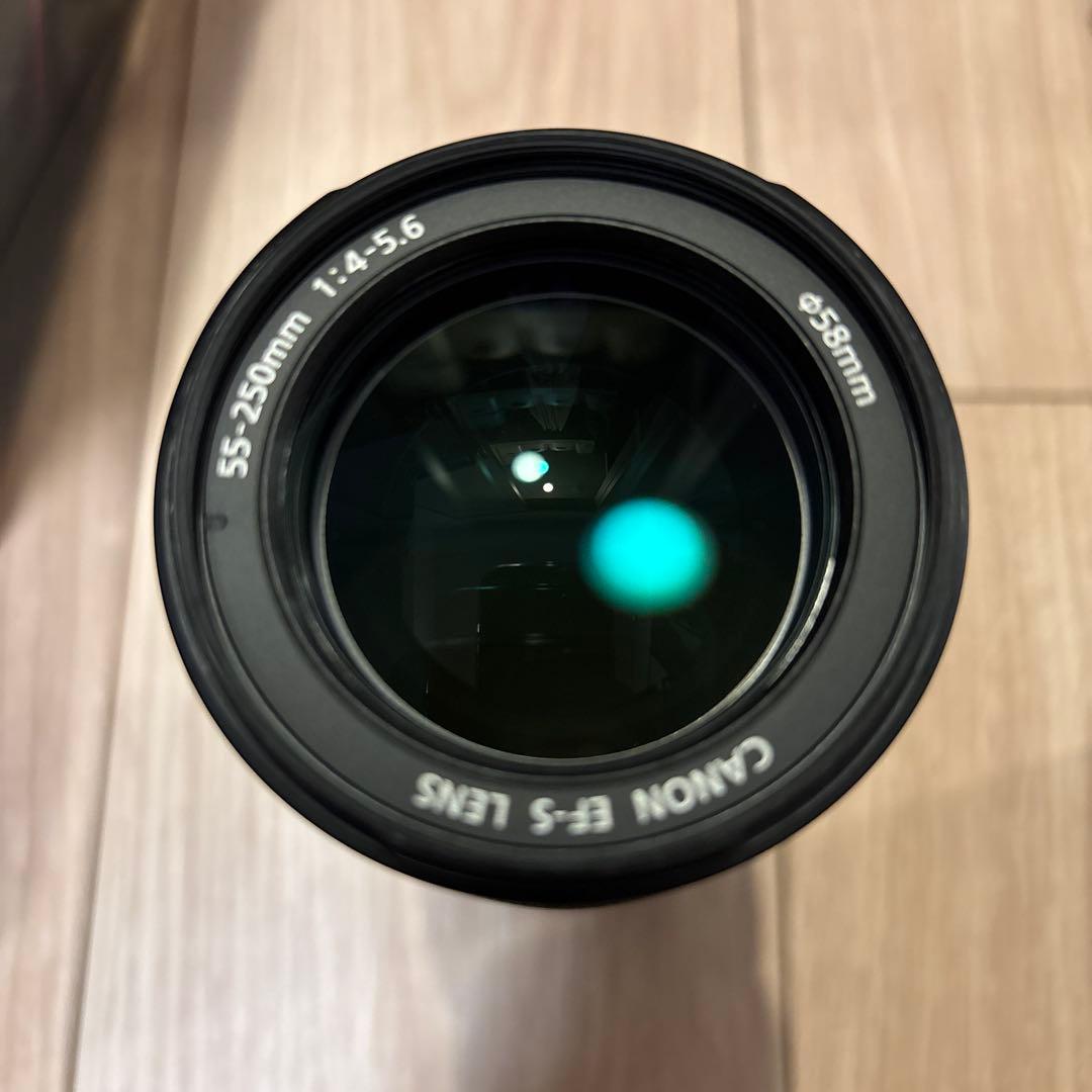 Canon EOS X50デジタル一眼レフ　レンズセットEFS 55-250mm