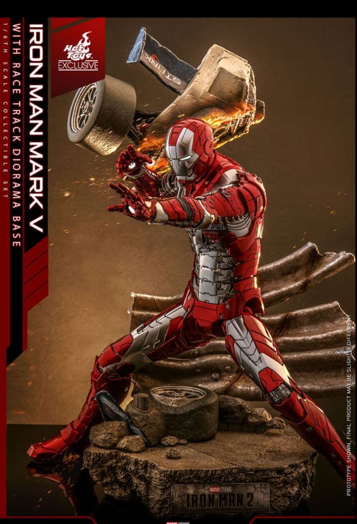 土日限定値引きアイアンマン・マーク５＆ジオラマ台座セット