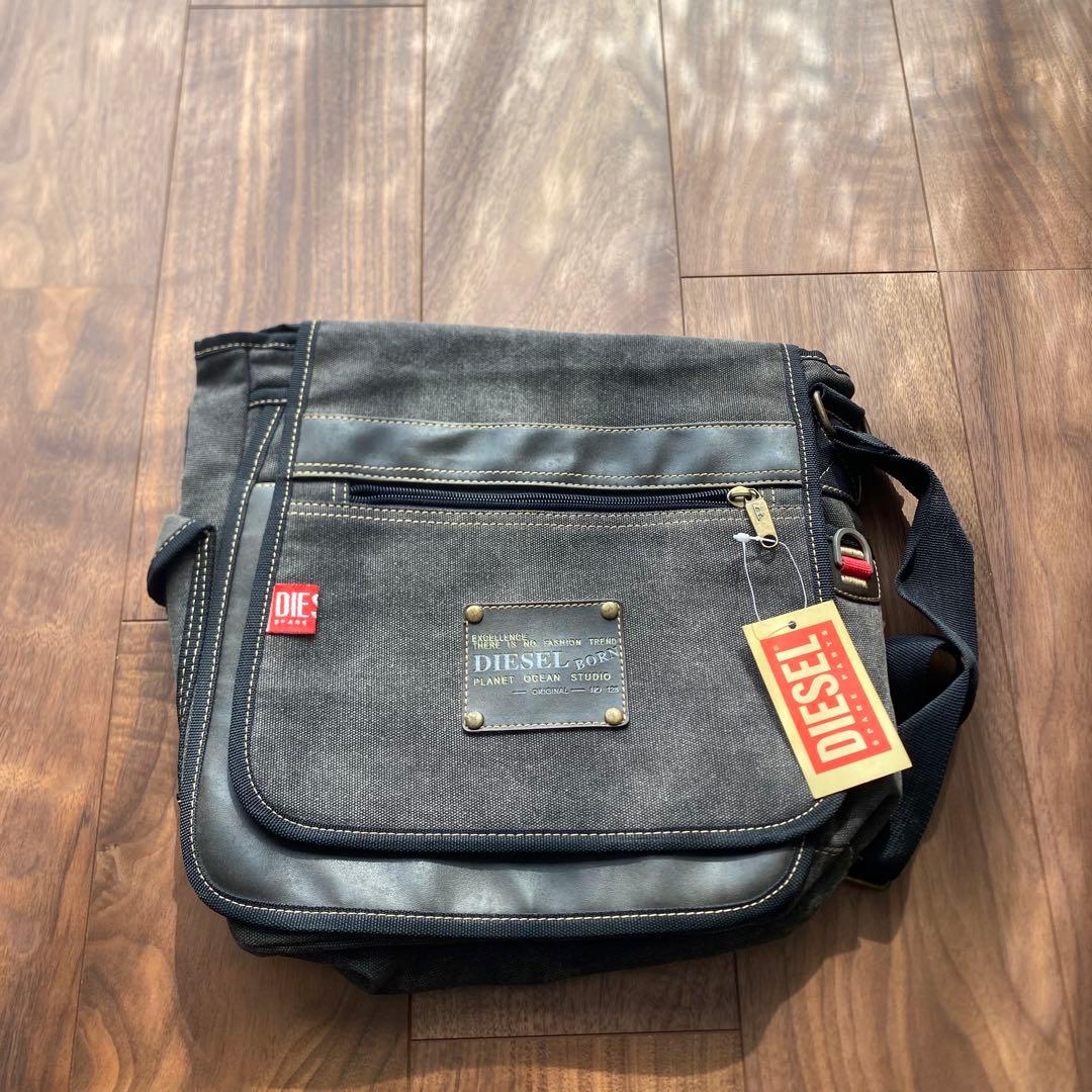 新品 DIESEL ディーゼル Y2K ショルダーバッグ デニム