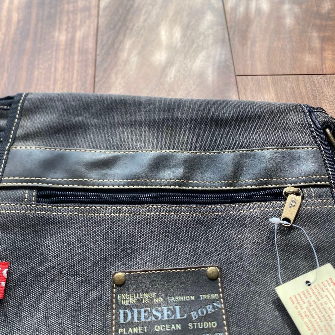 新品 DIESEL ディーゼル Y2K ショルダーバッグ デニム
