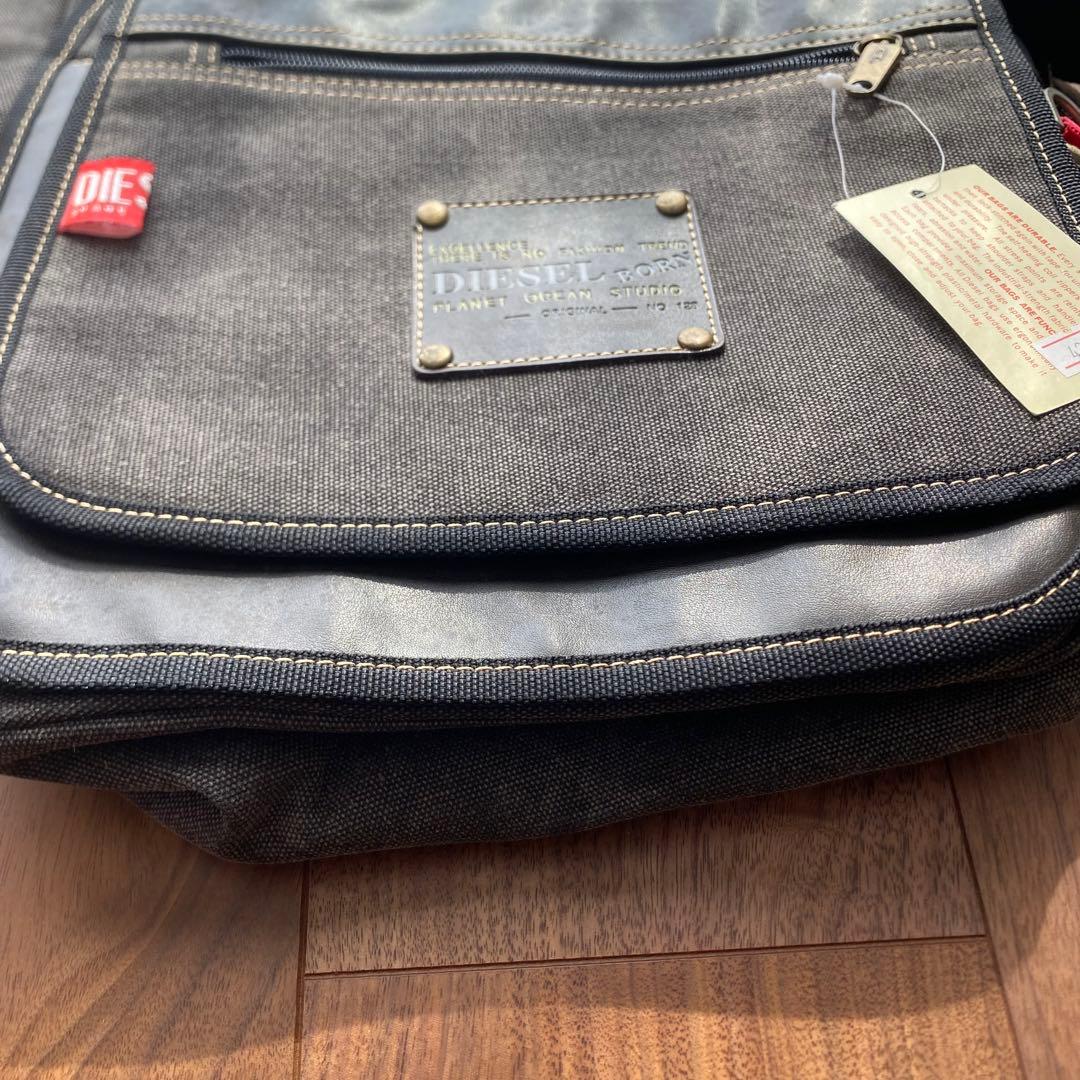 新品 DIESEL ディーゼル Y2K ショルダーバッグ デニム