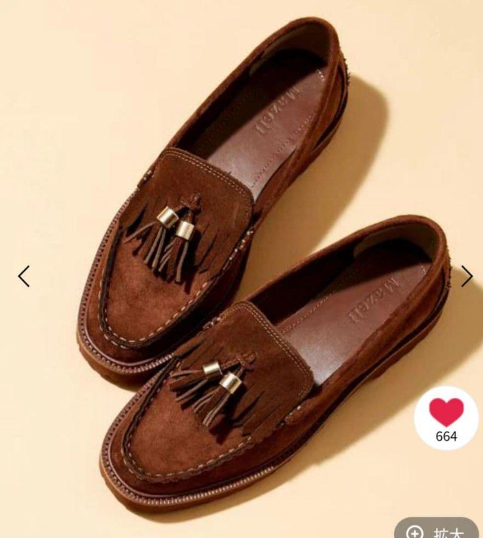 BARNYARDSTORM【Mazell】スエードタッセルローファー