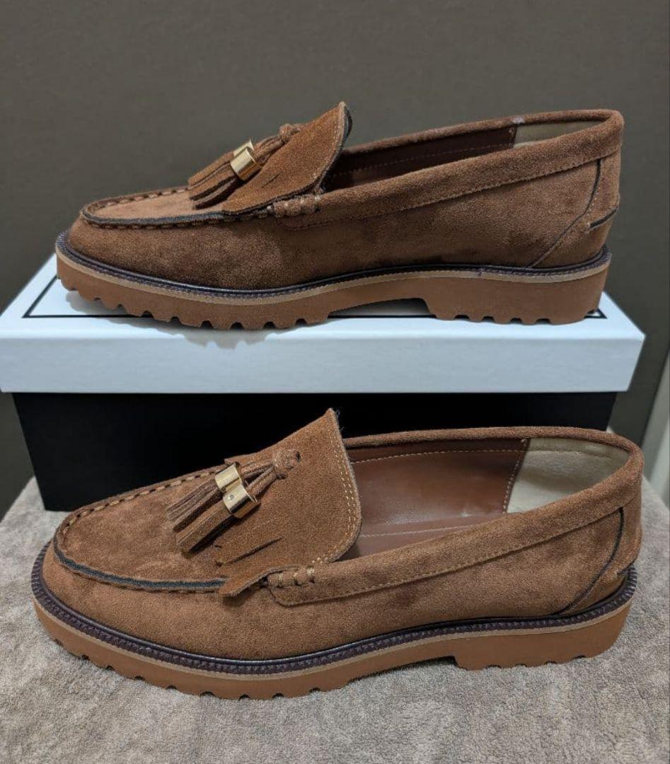 BARNYARDSTORM【Mazell】スエードタッセルローファー