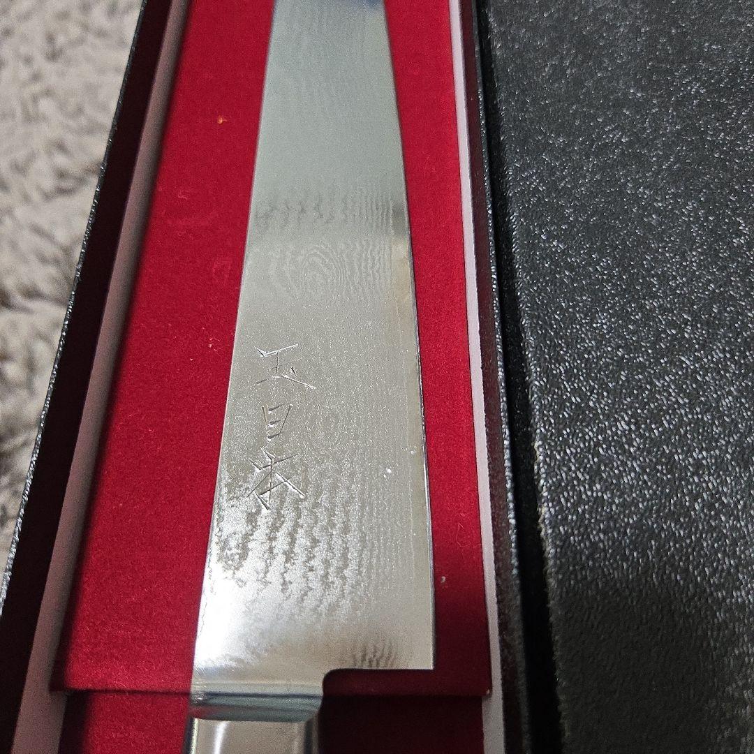 ダマスカス包丁約30cm ステンレス製 専用ケース付き