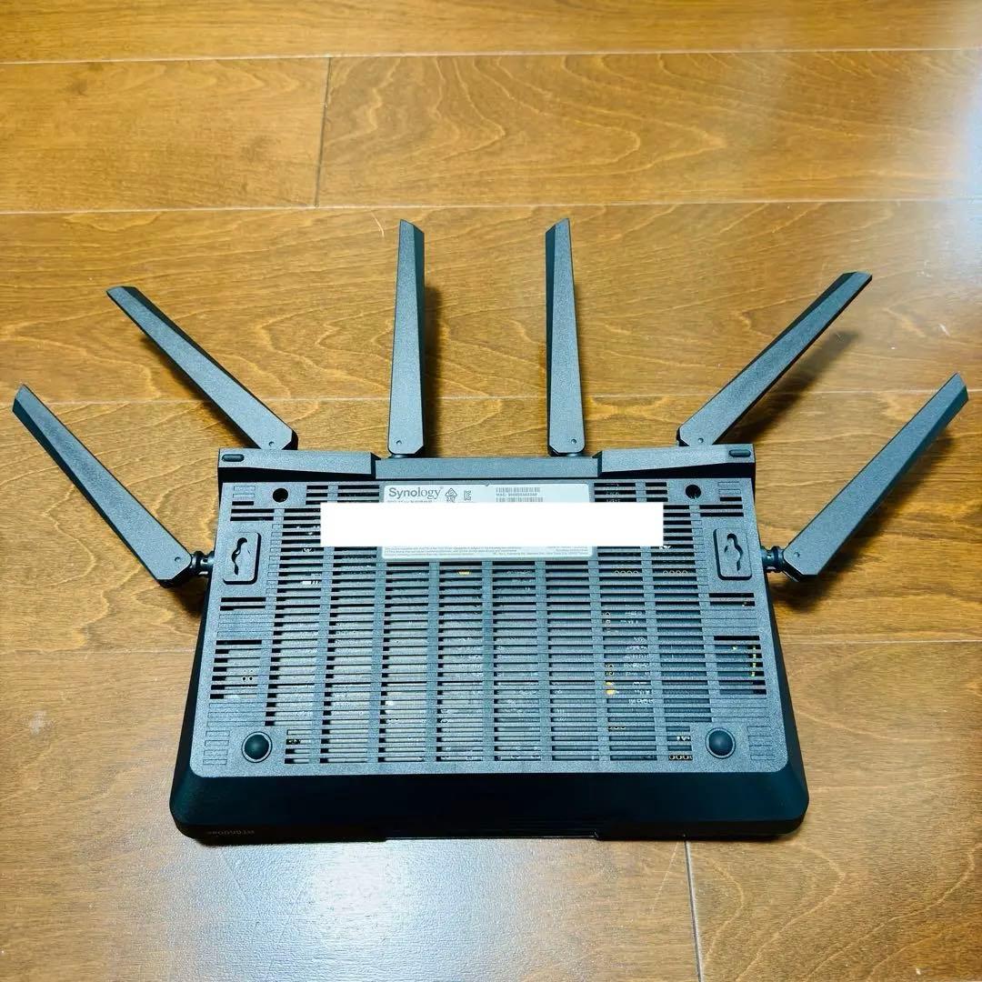 【新品・未使用品】 Synology RT6600ax 安定/高性能 WiFi6