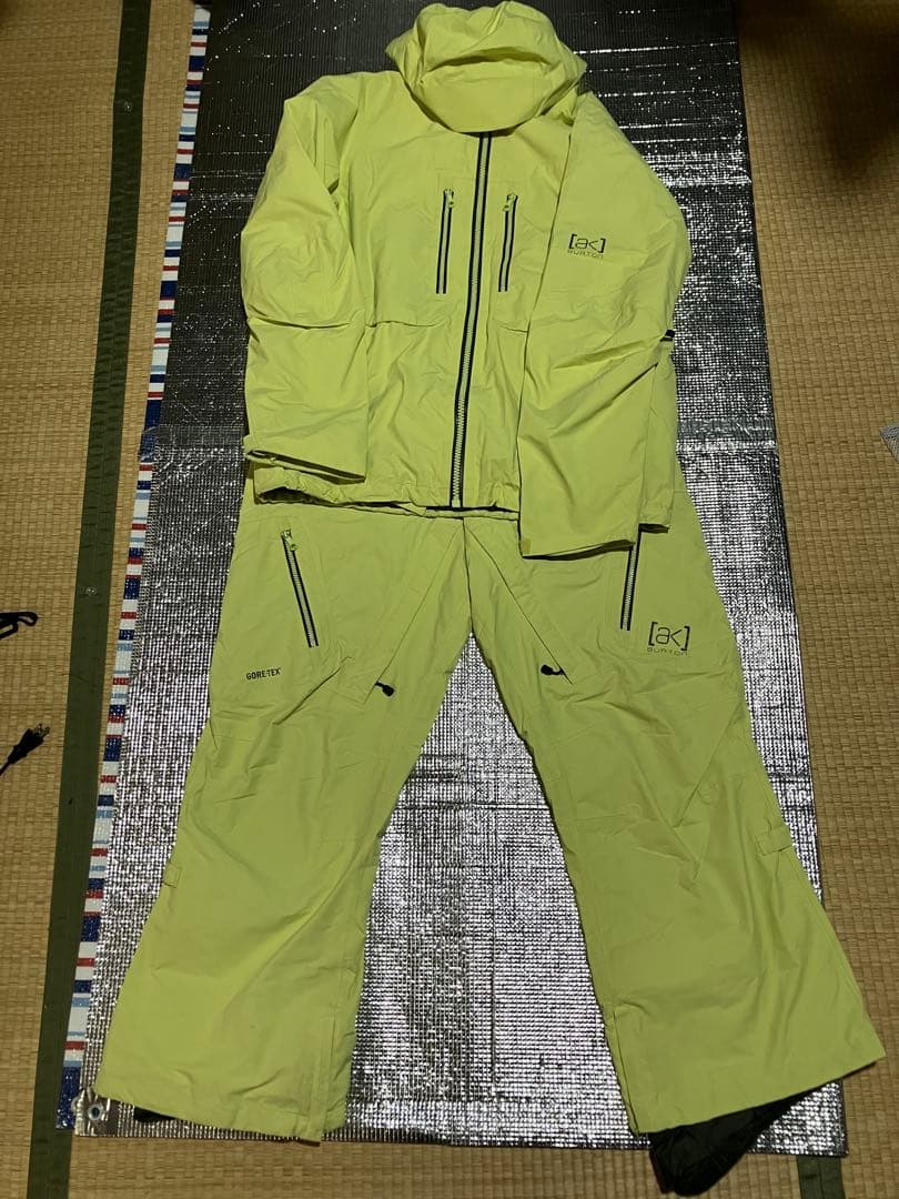 バートンAK 上下セット　USはLサイズ JPはXLサイズ