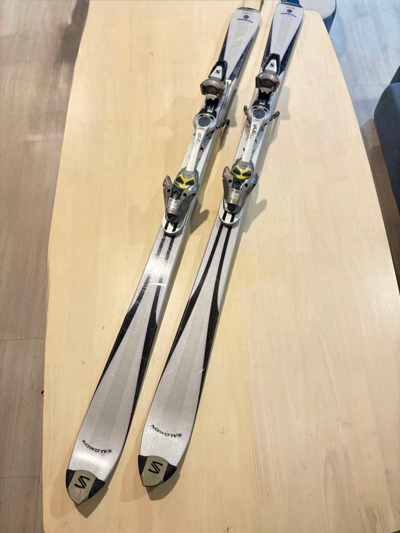 SALOMON スキー板　atomicブーツ　KIZAKI ポール　3点セット