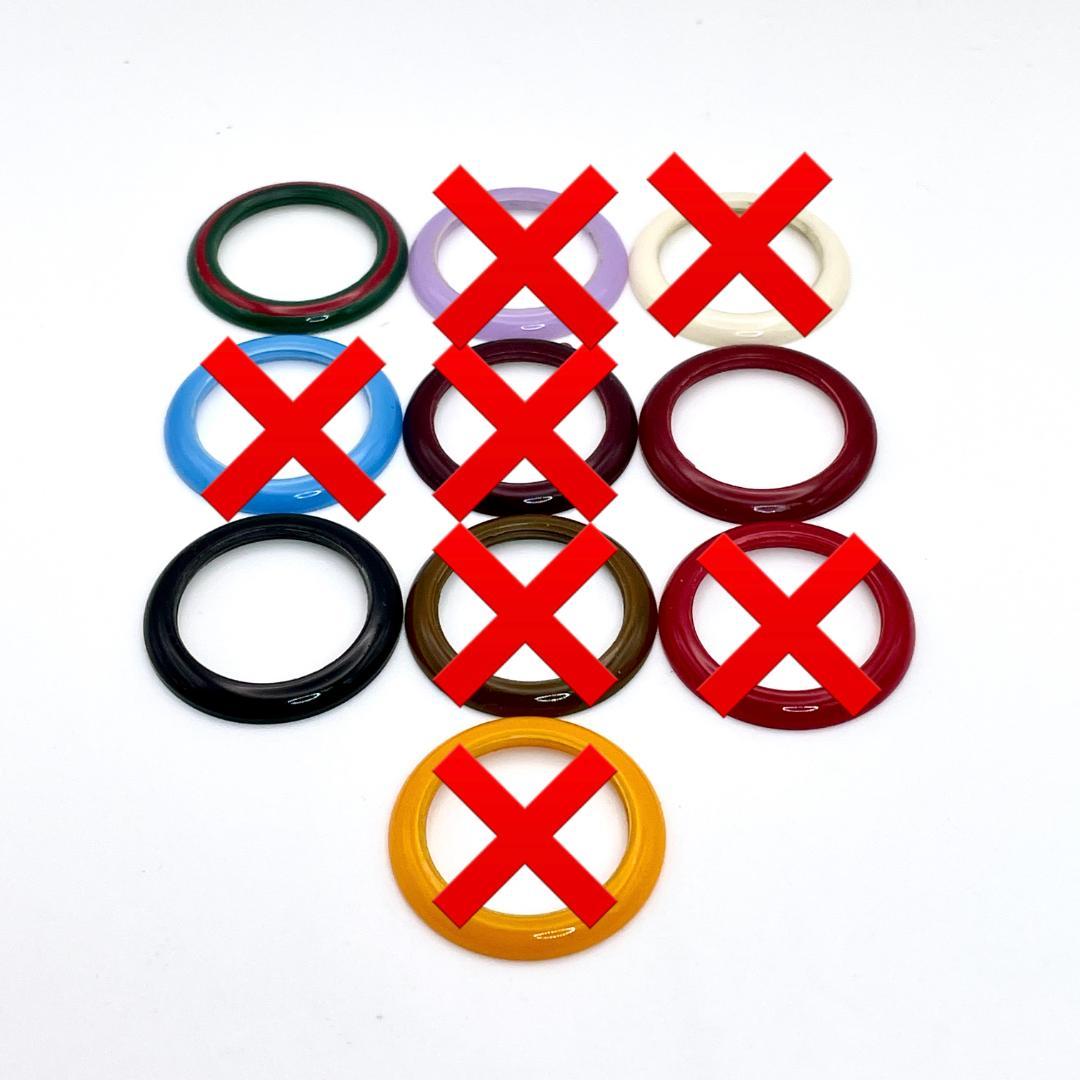 nki33様 ご成約品 GUCCI グッチ チェンジベゼル用 部品 3点セット