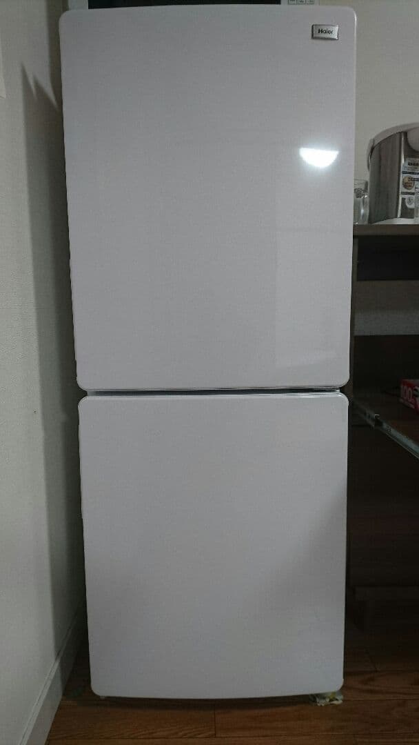 2017製　HAIER JR-NF148A W 冷蔵冷凍庫 148L