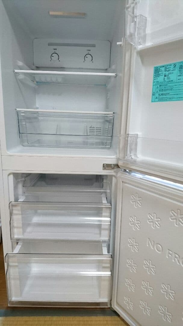 2017製　HAIER JR-NF148A W 冷蔵冷凍庫 148L