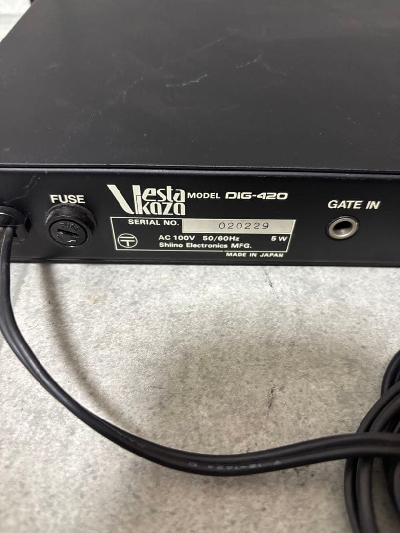 Vesta Kozo DIG-420 サンプラー/ディレイ　通電確認済み！