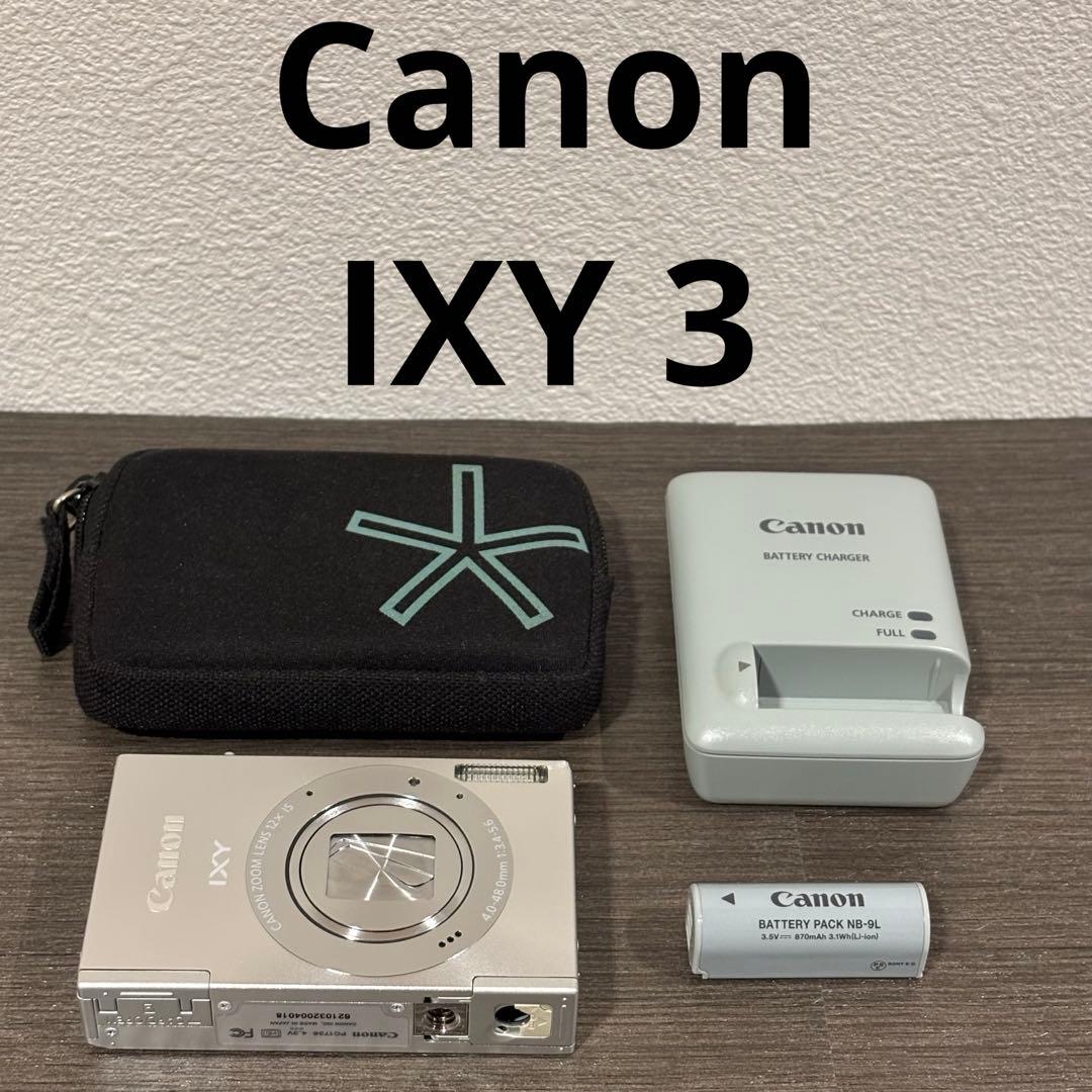 Canon IXY 3デジタルカメラ
