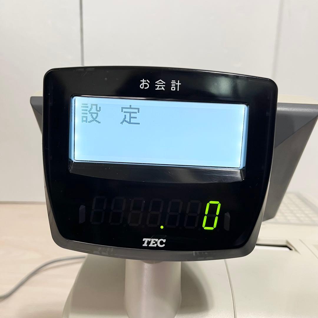 【良品】TOSHIBA 東芝TEC 電子レジスター FS-2055 新品鍵つき