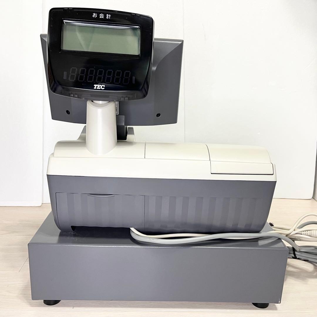 【良品】TOSHIBA 東芝TEC 電子レジスター FS-2055 新品鍵つき
