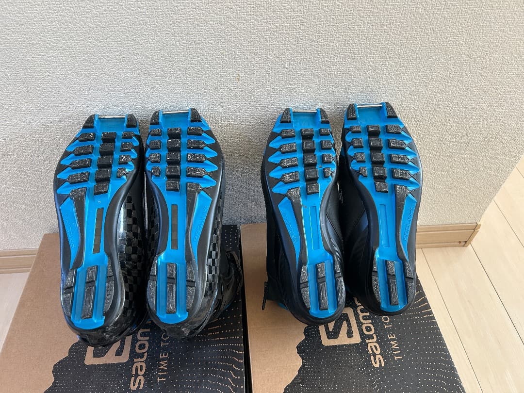 クロスカントリースキー用　ブーツ　Salomon　24cm　2足セット