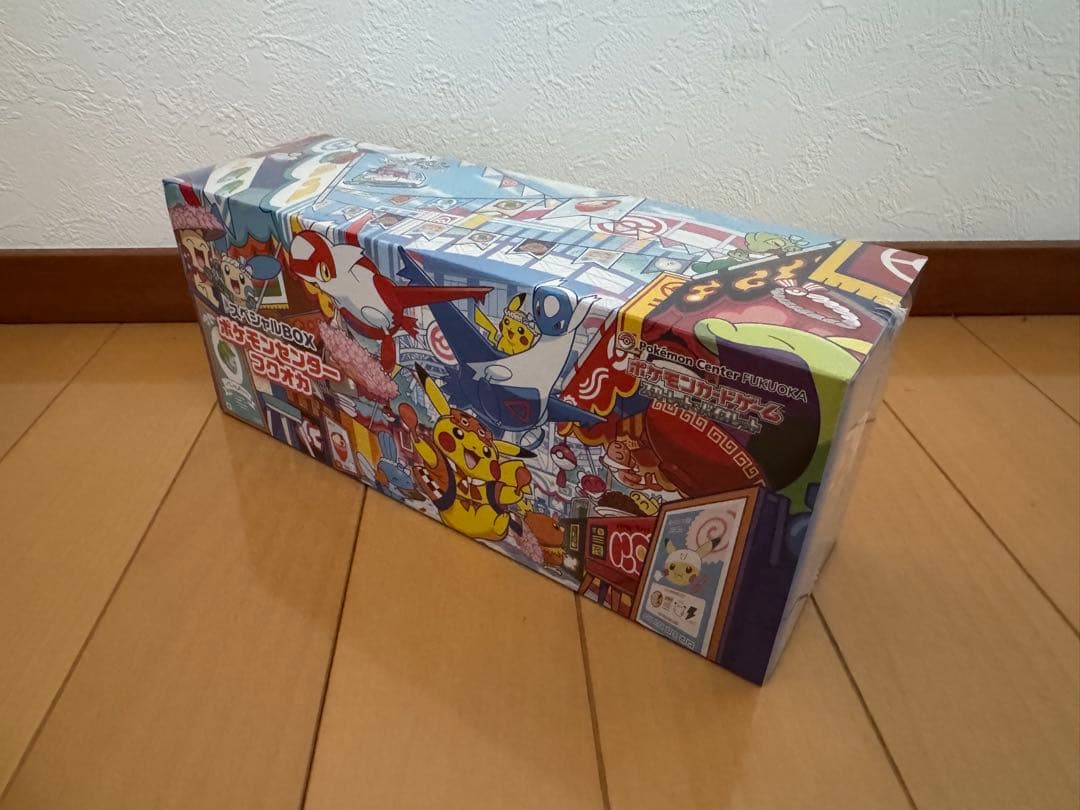 ⭐︎【ポケカ】ポケモンセンター フクオカ スペシャルBOX/未開封シュリンク付