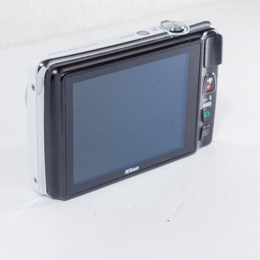 完動美品 ニコン Nikon COOLPIX S4300 付属品付 ホワイト