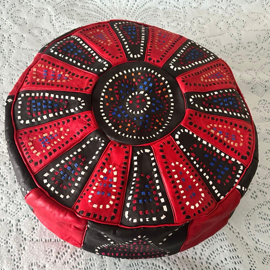 【新品未使用】モロッコプフ