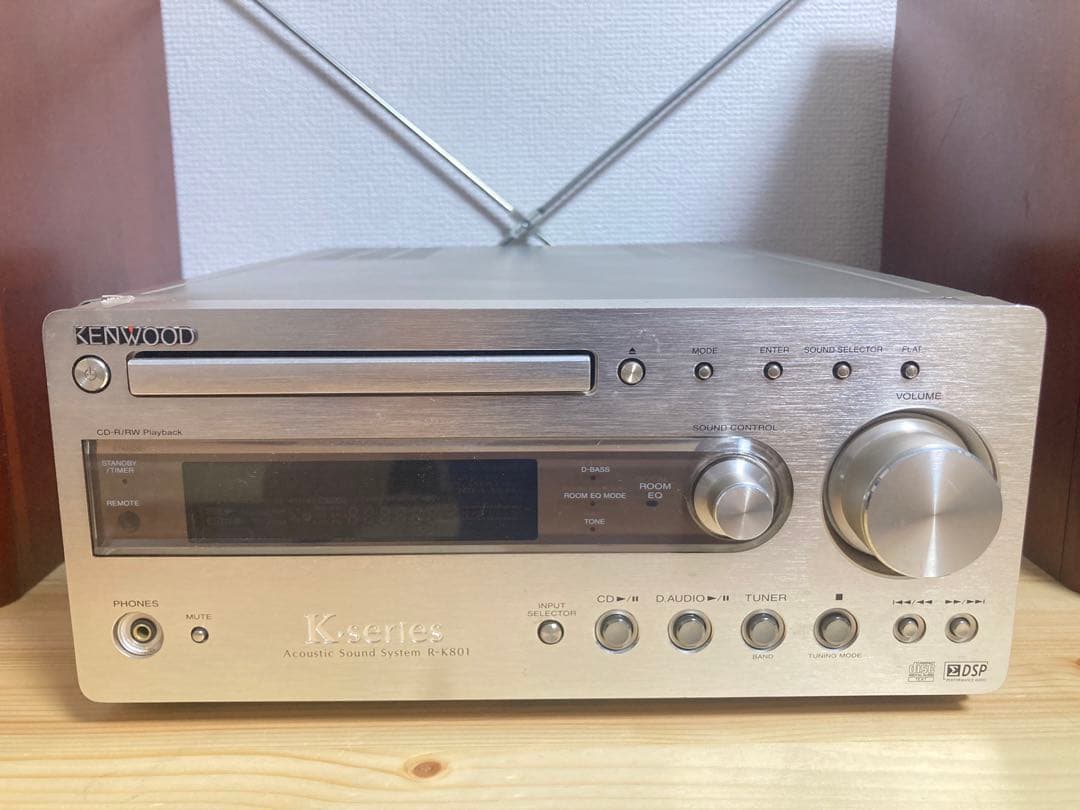 ☆ KENWOOD K-series R-K801 ミニコンポ LS-K800