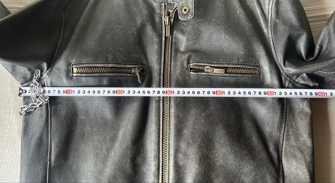 Wilsons leather 本革　シングルライダース　革ジャン