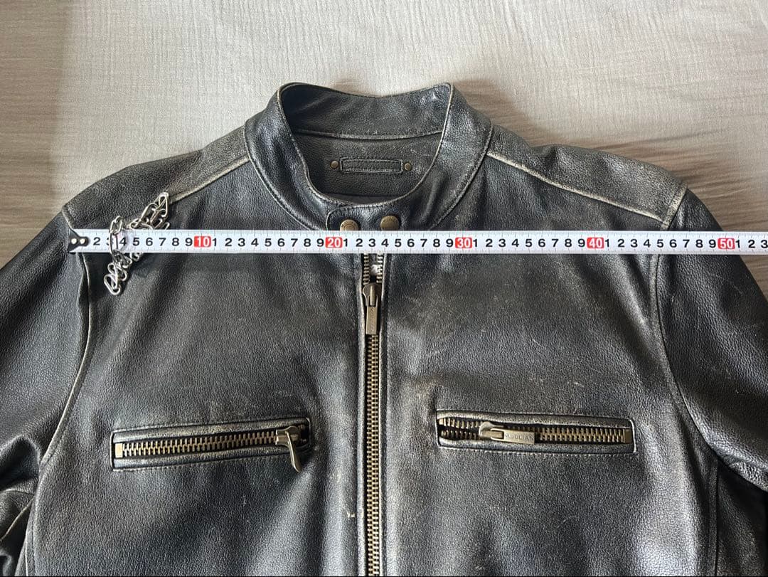 Wilsons leather 本革　シングルライダース　革ジャン