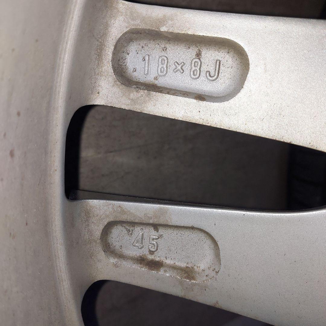 専用 ブリザック VRX2 245/40R18 クラウン純正ホイール セット