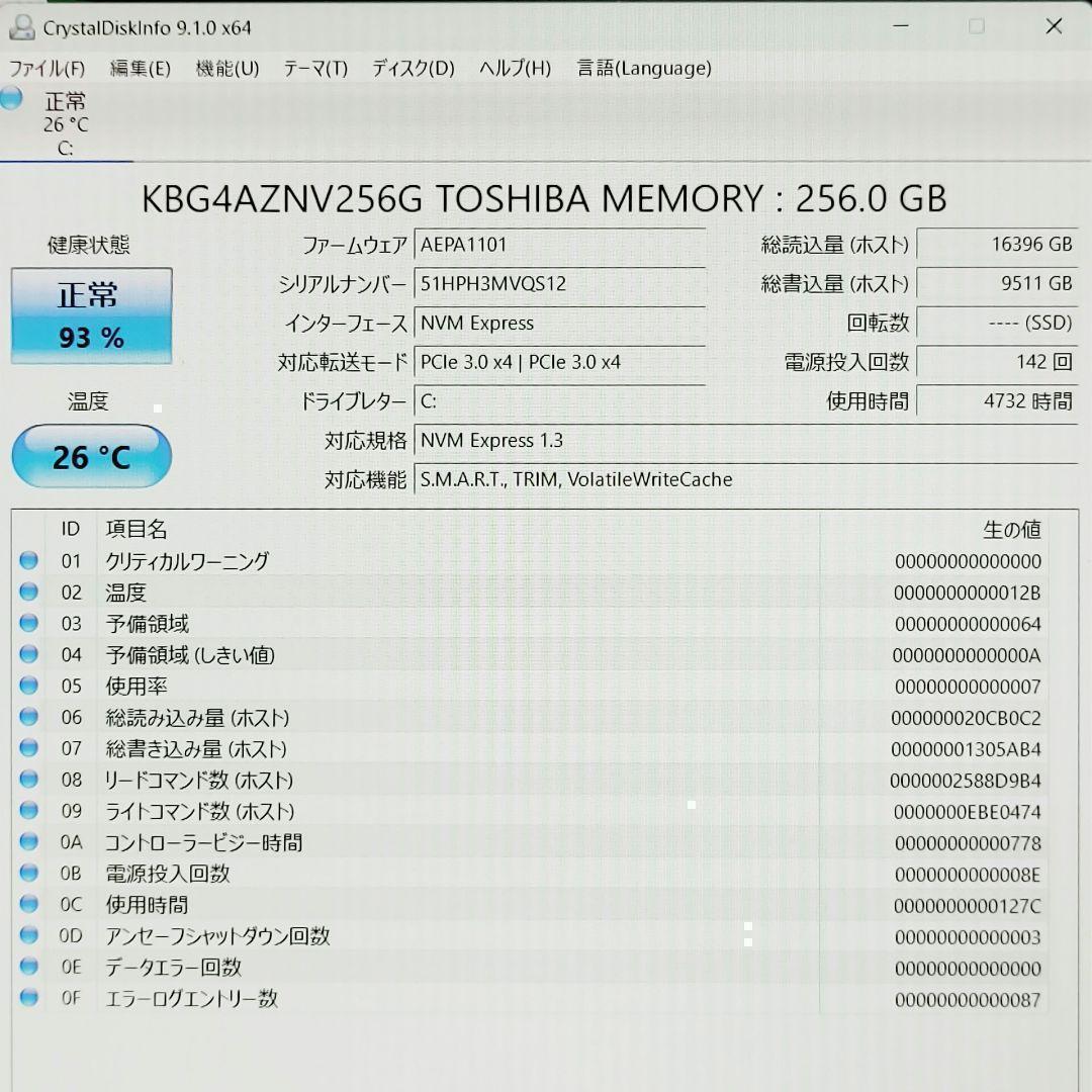 限定1台 レッツノート SV9 10世代 Corei5 SSD Win11