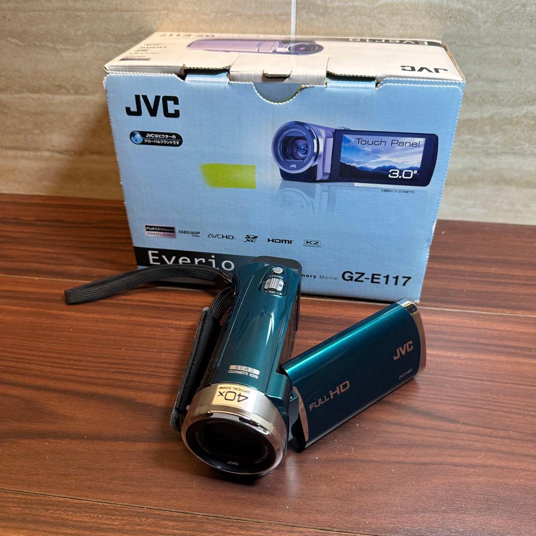 JVC Everio ビデオカメラGZ-E117-E 2677