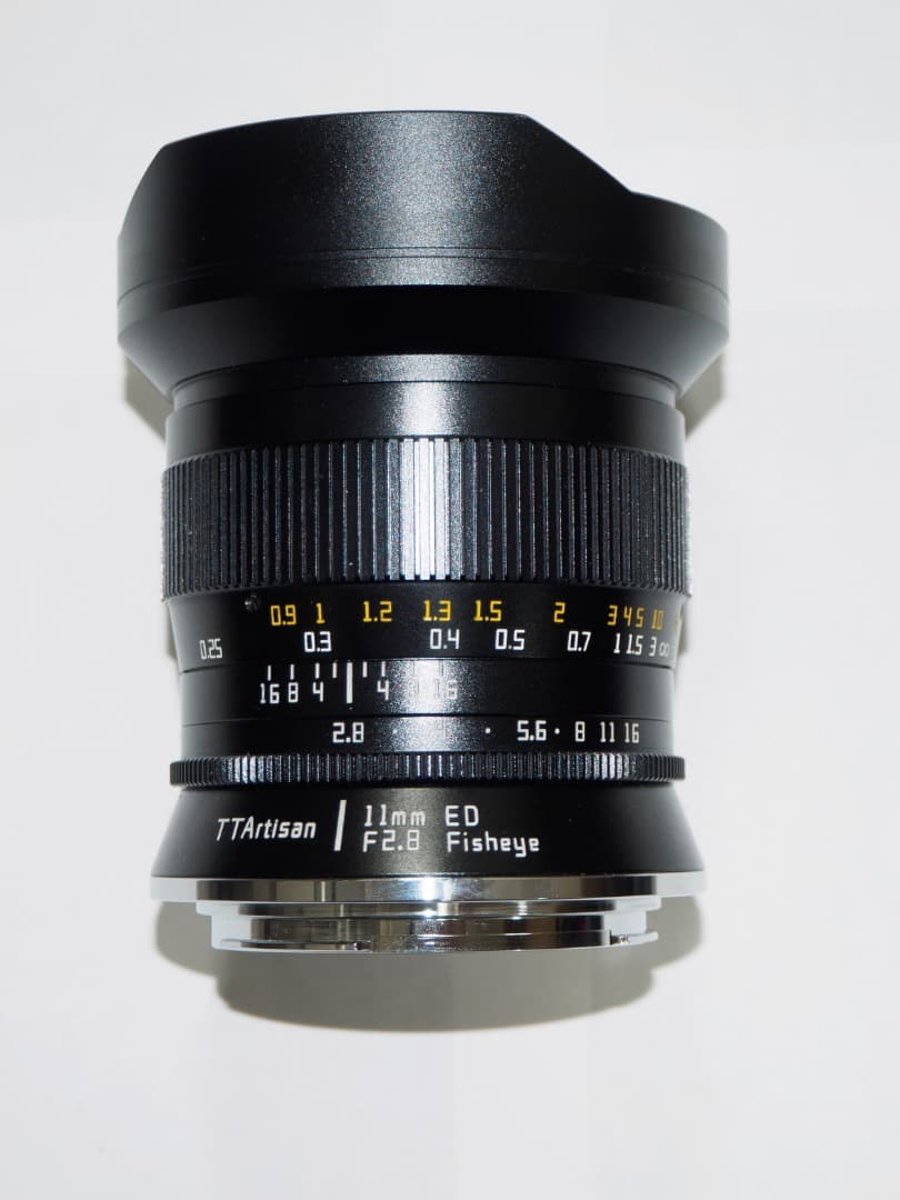 TTArtisan 11mm F2.8 Fisheye　キャノンEFマウント