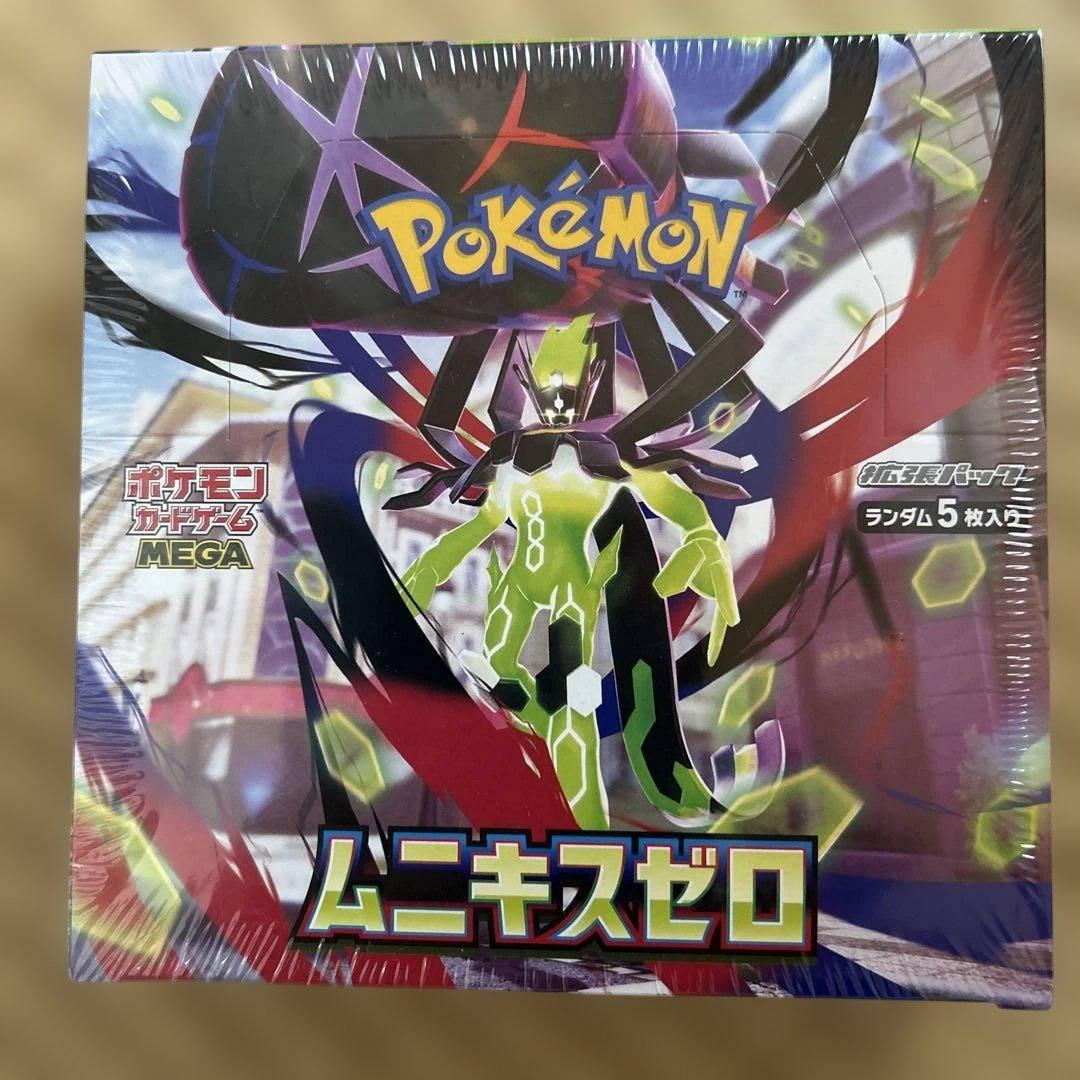 【新品】シュリンク付き　ポケモンカードゲーム ムニキスゼロ　1box
