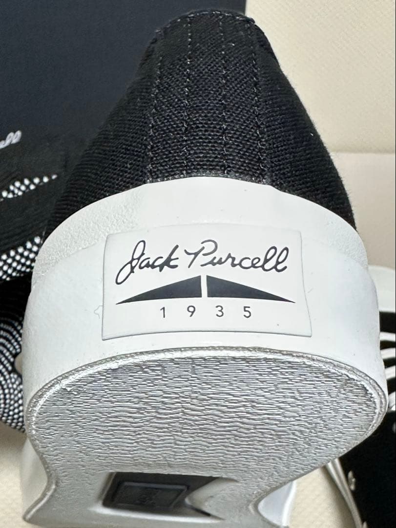 マ*ス様 入手困難！大人気 ジャックパーセル 1935 黒 ロースニーカー 29