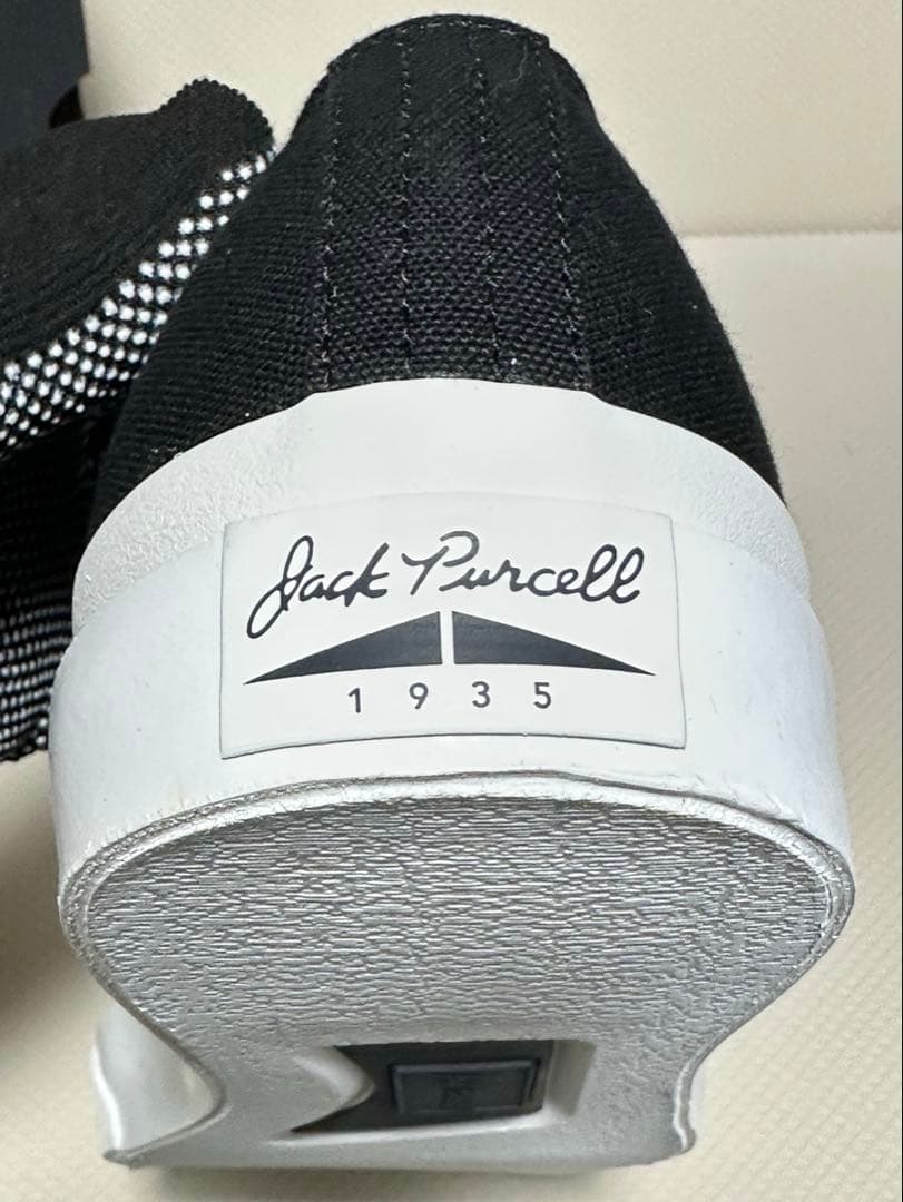 マ*ス様 入手困難！大人気 ジャックパーセル 1935 黒 ロースニーカー 29