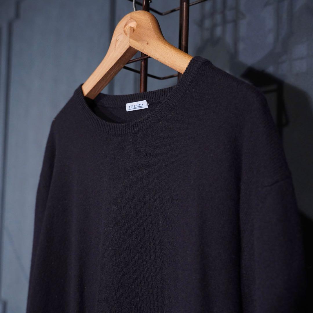 malo CAHMERE100% KNIT/マーロカシミヤ100%ニット