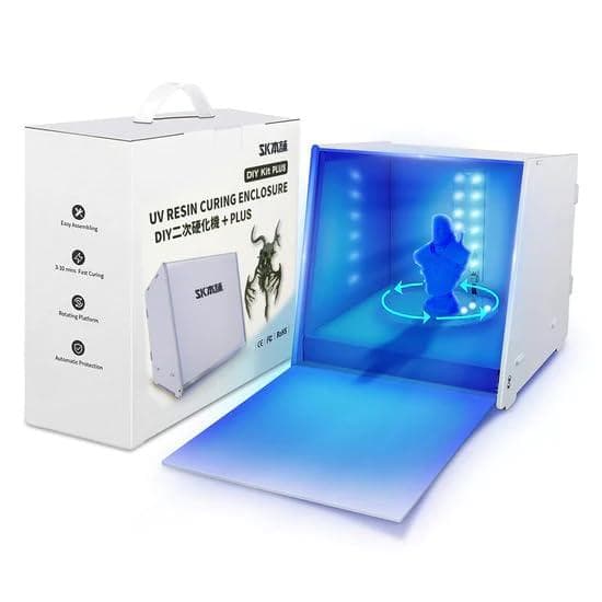 SK本舗 光造形 3Dプリンター レジン用 二次硬化機 UVライト PLUS A