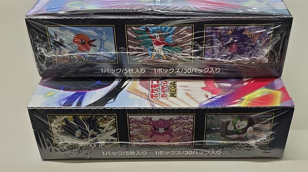 ポケモンカードゲームムニキスゼロ　シュリンク付　２BOXセット