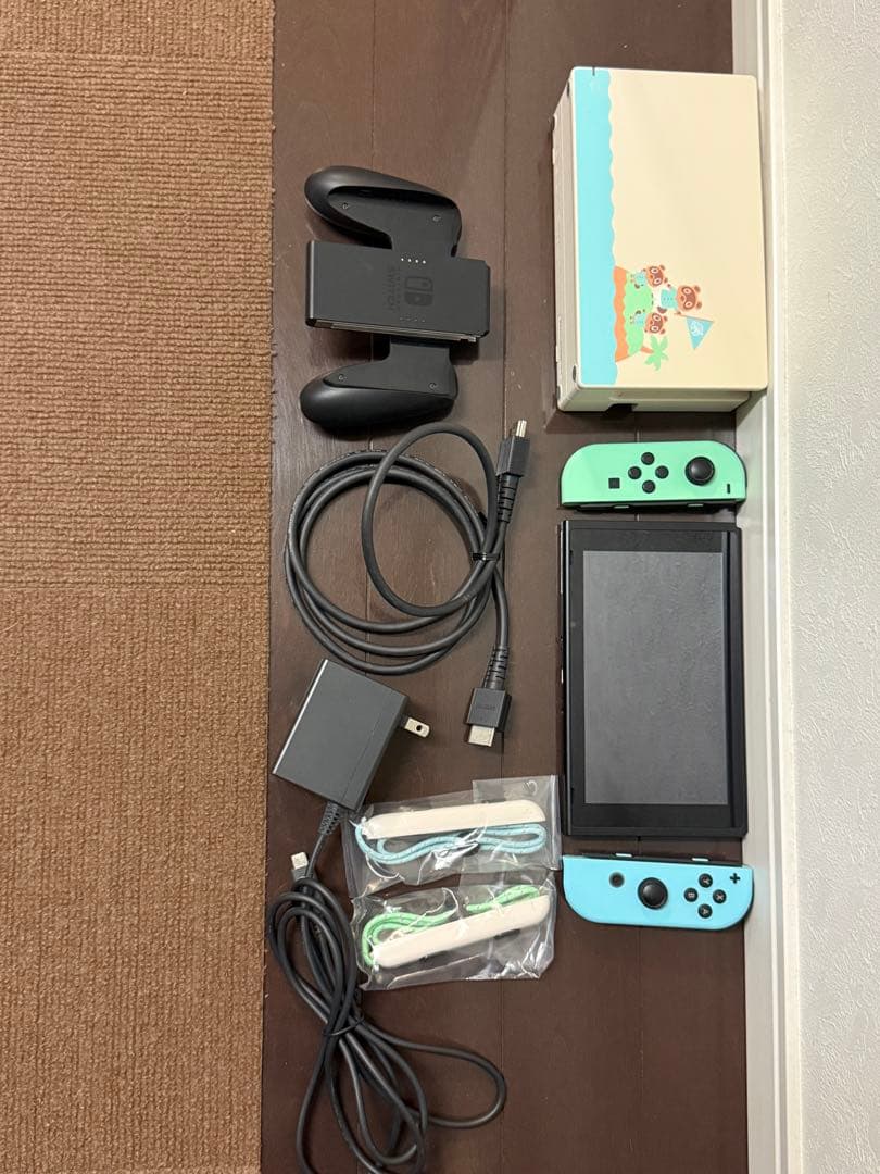 どうぶつの森テーマのNintendo Switch本体