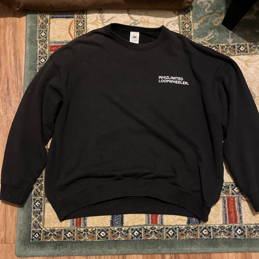 希少　WHIZLIMITED LOOPWHEELER. 京都限定ブラック　L