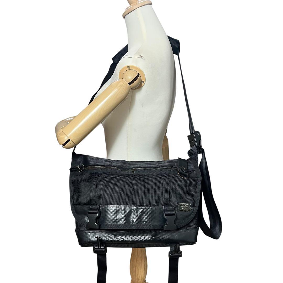 PORTER ヒート メッセンジャーバッグ ブラック ポーター　438