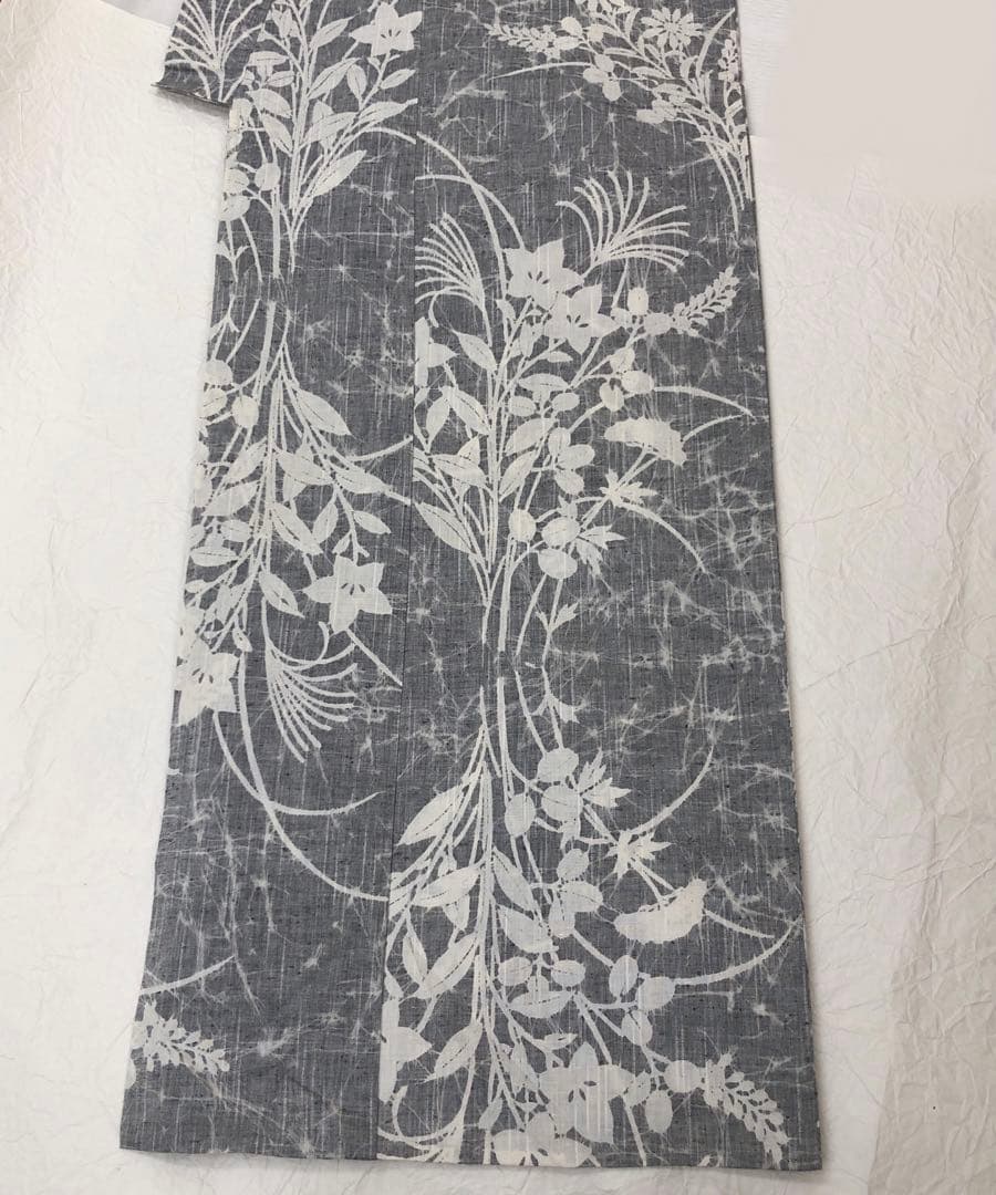 美品　高級　浴衣　ゆかた　綿　浴衣のみ　大人シック